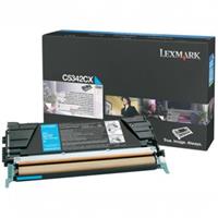 Toner Lexmark C5342CX - originální | azurový