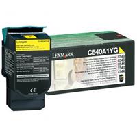 Toner Lexmark C540A1YG - originální | žlutý, return