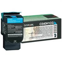 Toner Lexmark C540H1CG - originální | azurový, return