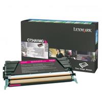 Toner Lexmark C734A1MG - originální | purpurový