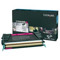 Toner Lexmark C734A2MG - originální | purpurový