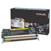 Toner Lexmark C746A1YG - originální | žlutý, return