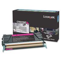 Toner Lexmark C748H1MG - originální | purpurový, return