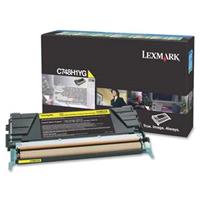 Toner Lexmark C748H1YG - originální | žlutý, return