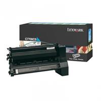 Toner Lexmark C7700CS - originální | azurový, return