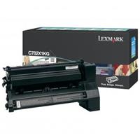 Toner Lexmark C782X1KG - originální | černý, return