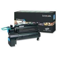 Toner Lexmark C792A1CG - originální | azurový