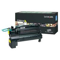 Toner Lexmark C792X1YG - originální | žlutý, return