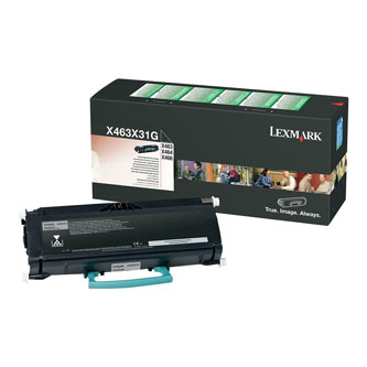 Toner Lexmark X463X31G - originální | černý