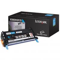 Toner Lexmark X560H2CG - originální | azurový