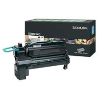 Toner Lexmark X792X1KG - originální | černý, return