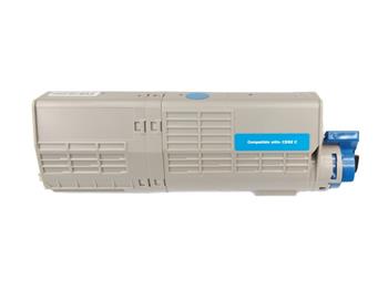 Toner OKI 46490607 - kompatibilní | azurový