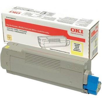 Toner OKI 46507613 - originální | žlutý