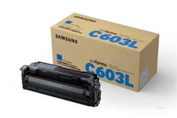 Toner Samsung CLT-C603L (SU080A) - originální | azurový