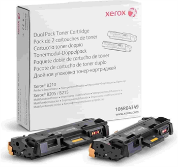 Toner Xerox 106R04349 - originální | černý, dualpack